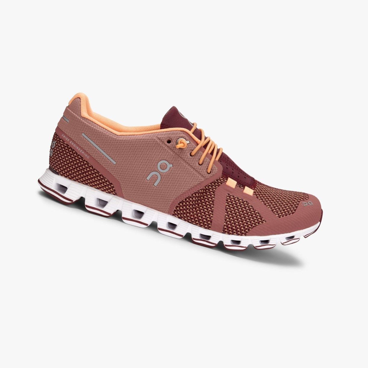 Burgundy On Cloud Women Road Running Shoes | 984ALHPJZ