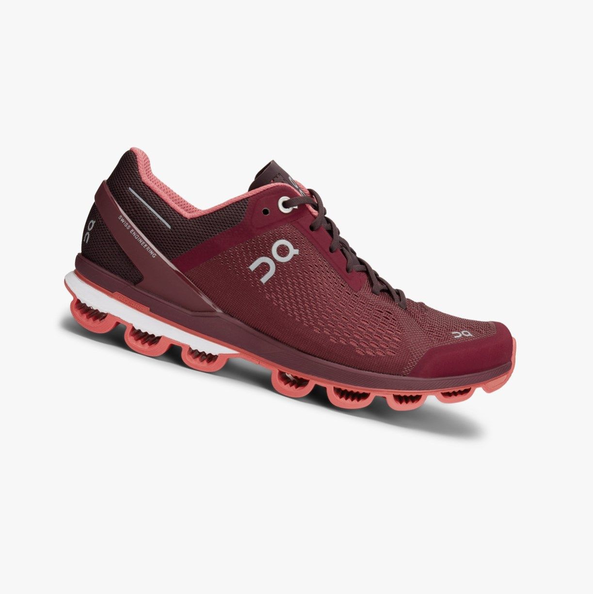 Burgundy On Cloudsurfer Women Training Shoes | 781EGVQPH