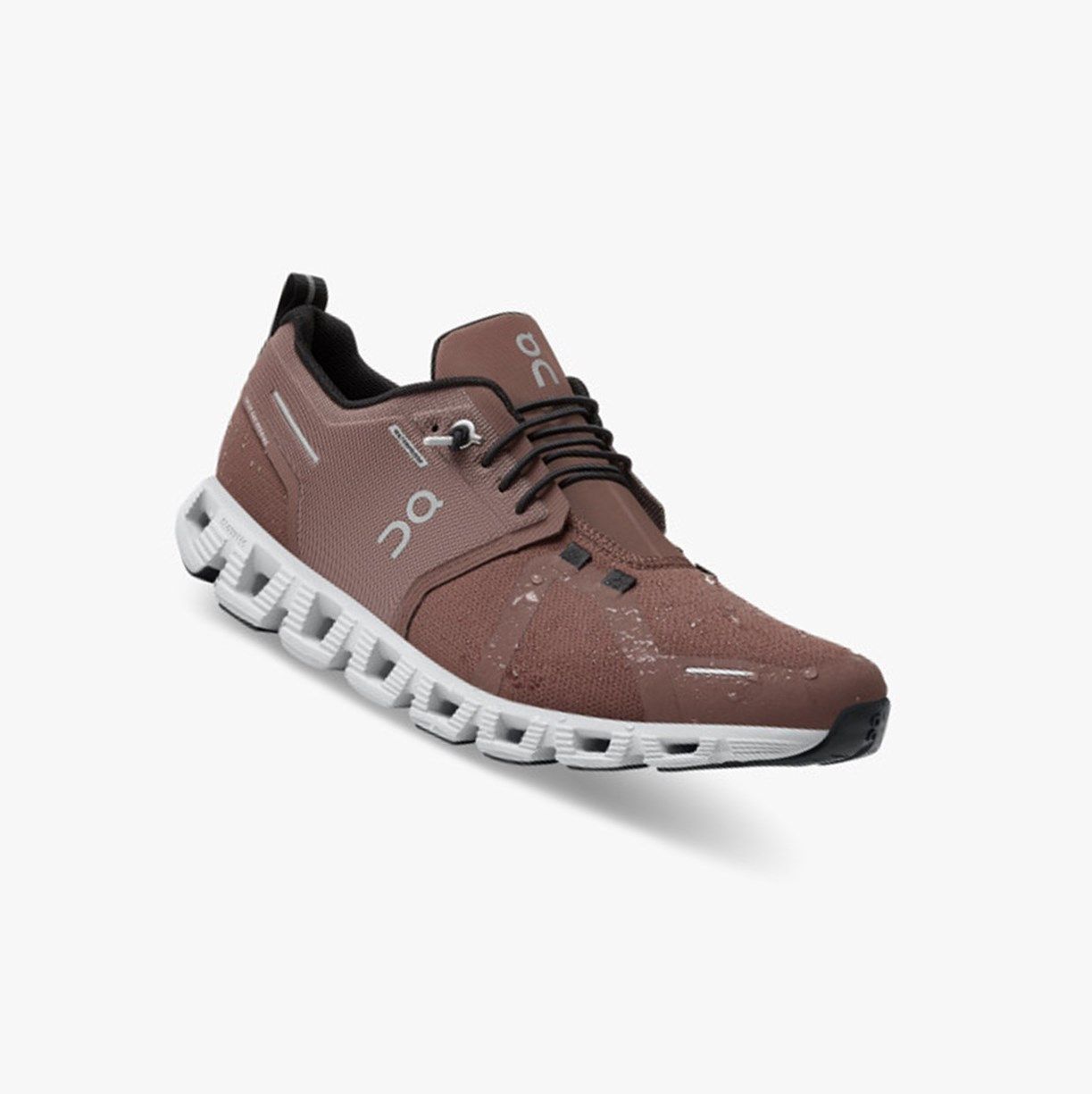 Cocoa / Frost On Cloud 5 Waterproof Women Running Shoes | 538RIXFNS