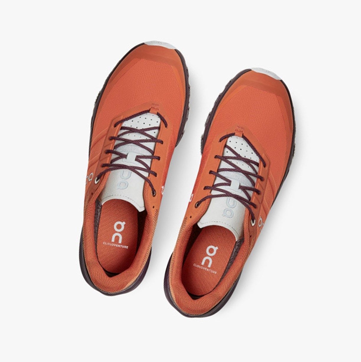 Flare / Mulberry On Cloudventure Men Trail Running Shoes | 346TIHMBZ