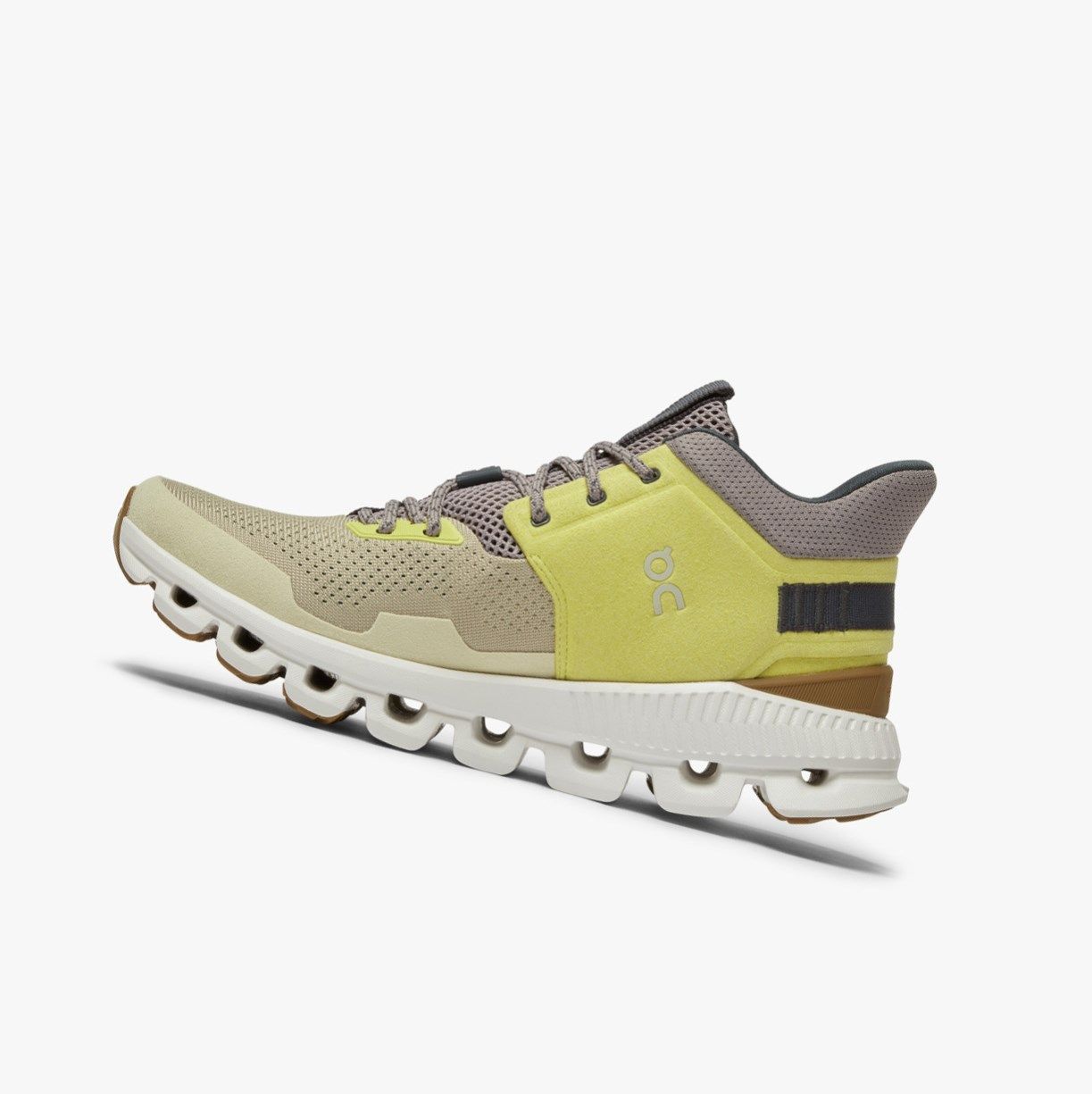 Green On Cloud Hi Edge Women Road Running Shoes | 597WTHKCN