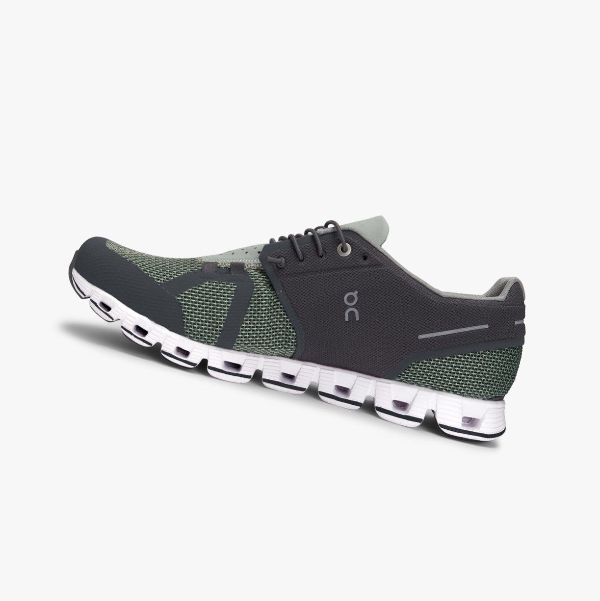 Green On Cloud Men Road Running Shoes | 371SGMKYO