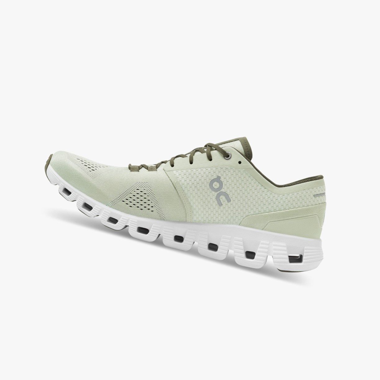 Green On Cloud X Men Training Shoes | 387EAPUBW