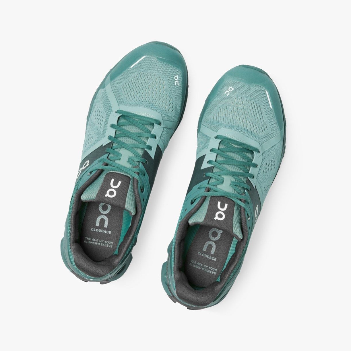 Green On Cloudace Men Road Running Shoes | 574LPUCZA