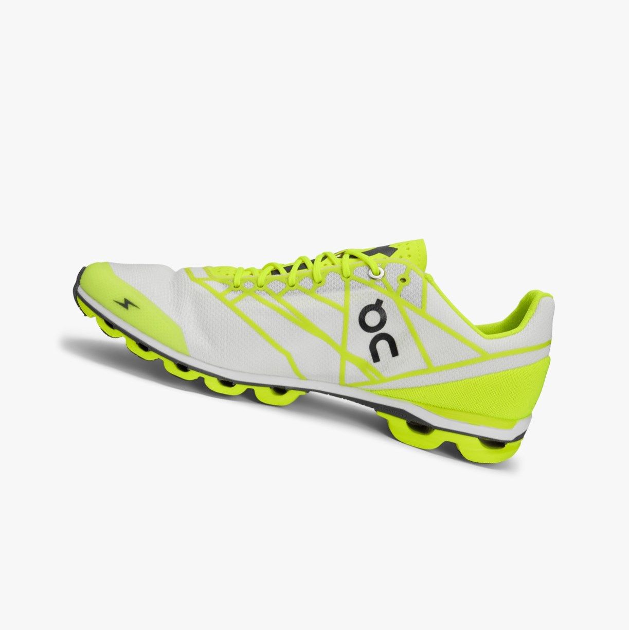 Green On Cloudflash Women Road Running Shoes | 486NIYSAB