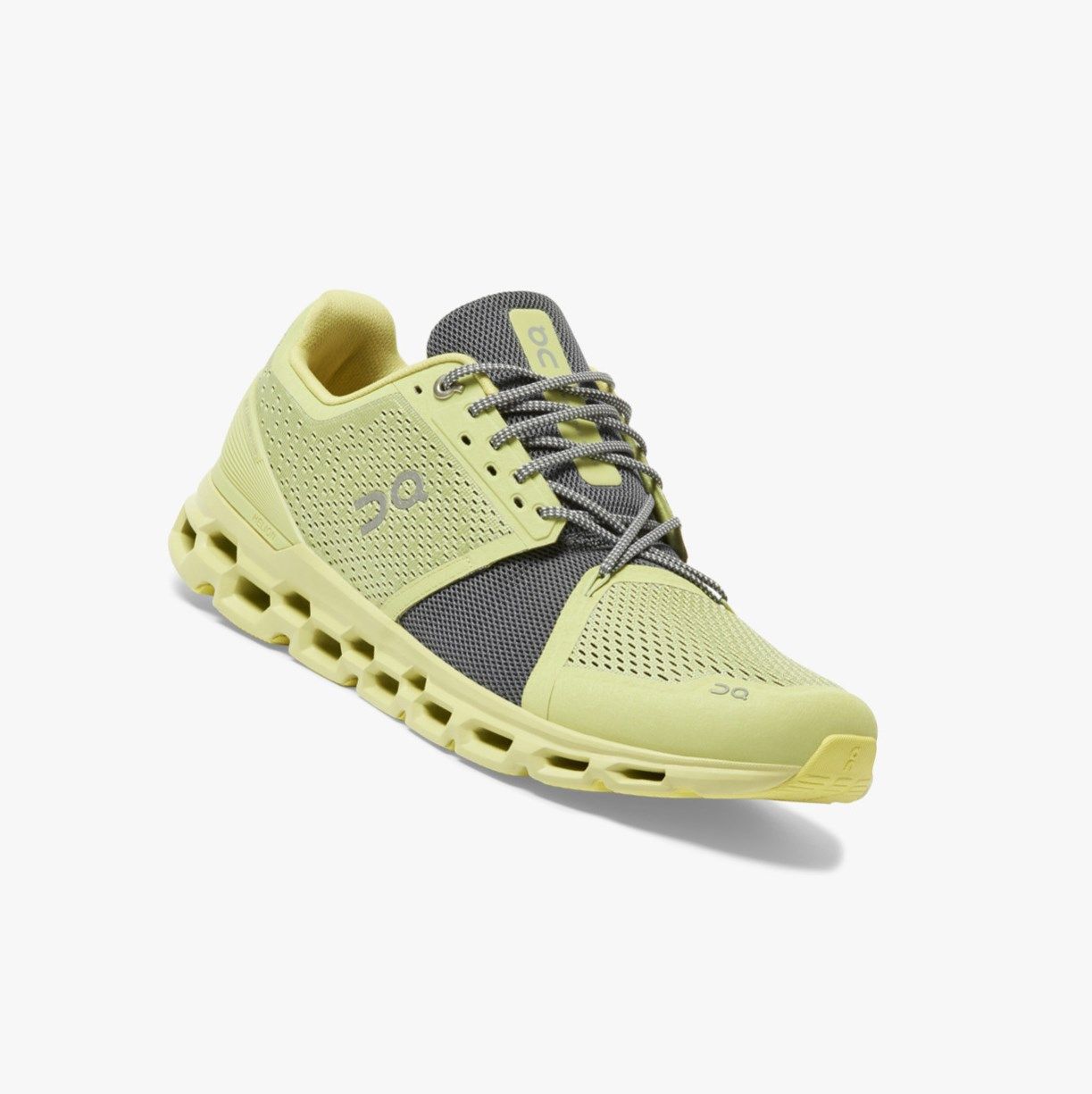 Green On Cloudstratus Men Road Running Shoes | 915WDKIEZ