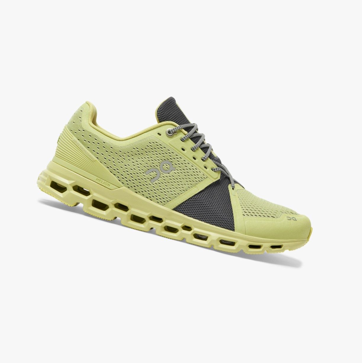 Green On Cloudstratus Men Road Running Shoes | 915WDKIEZ