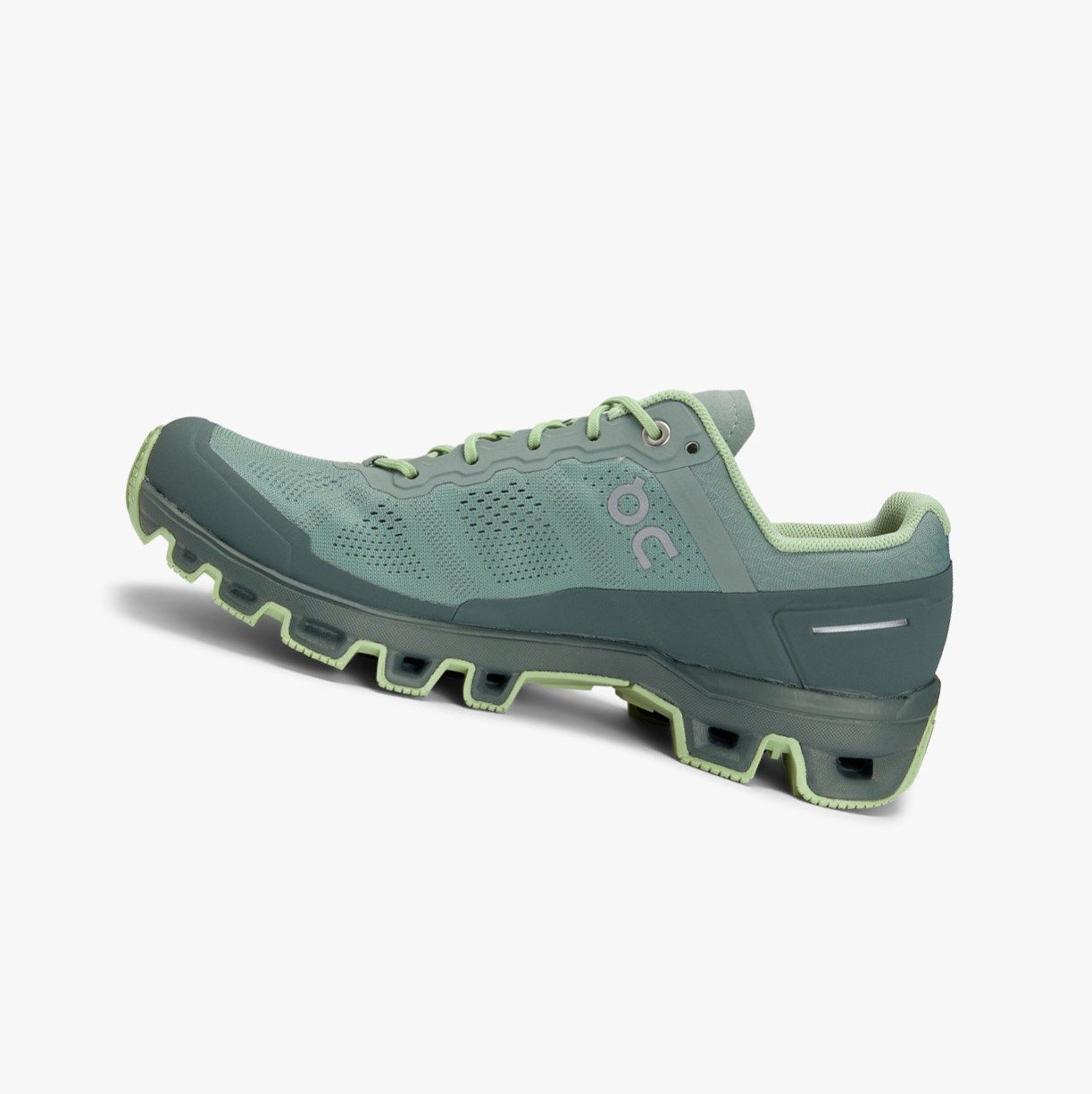 Green On Cloudventure Women Trail Running Shoes | 520IZNYKB