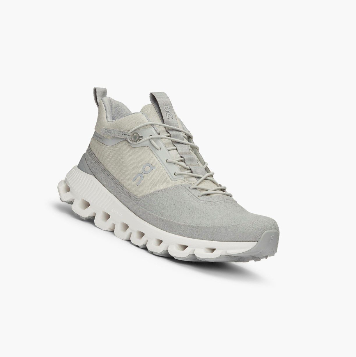 Grey On Cloud Hi Women Road Running Shoes | 148PDUCKG