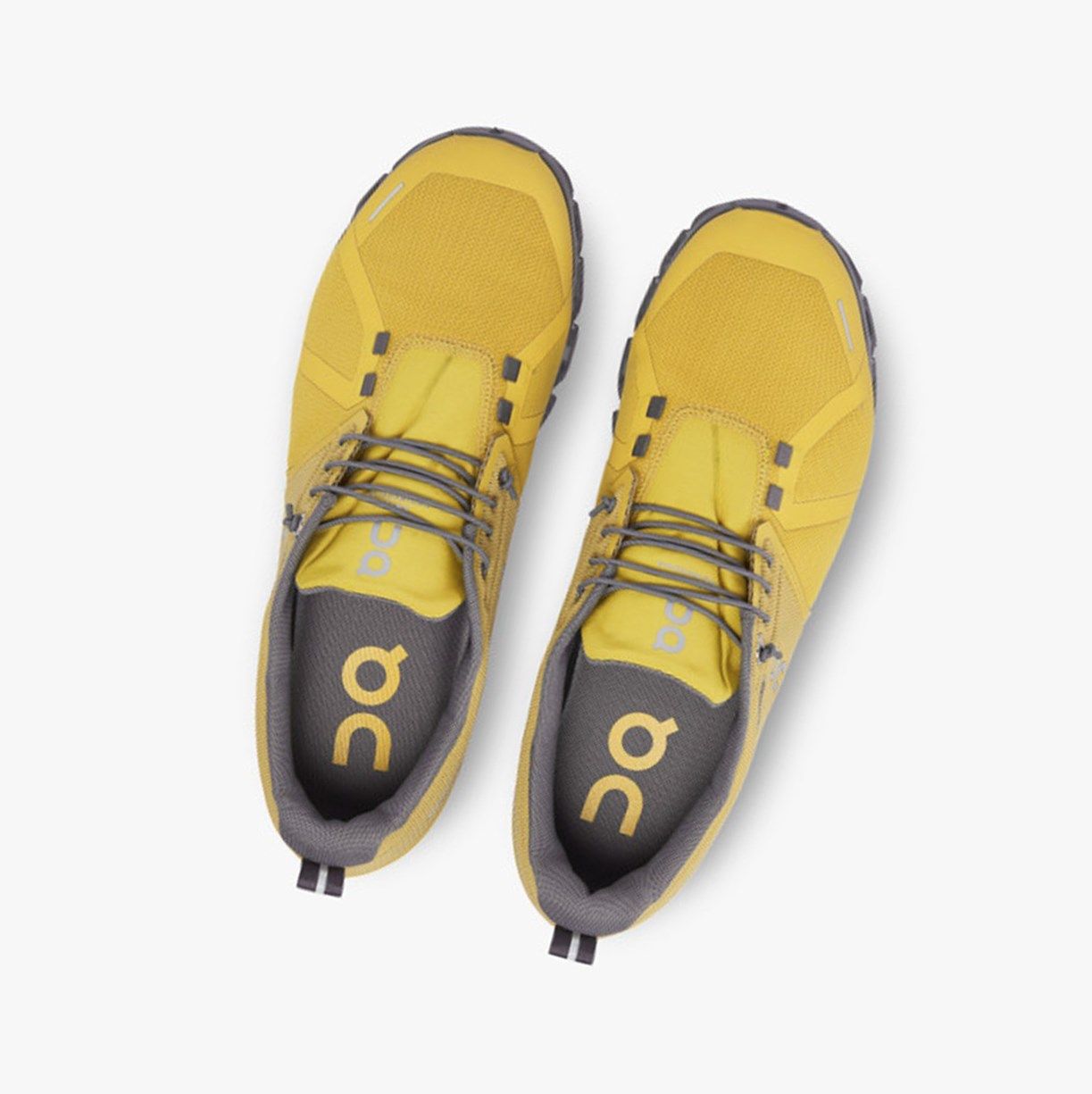 Mustard On Cloud 5 Waterproof Men Running Shoes | 891QXNOUK