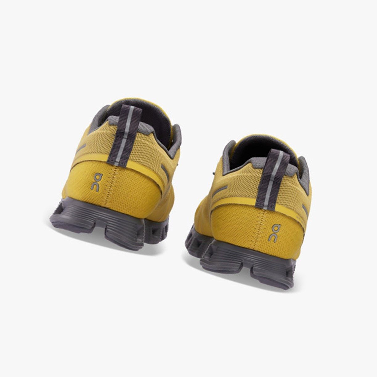 Mustard On Cloud 5 Waterproof Men Running Shoes | 891QXNOUK