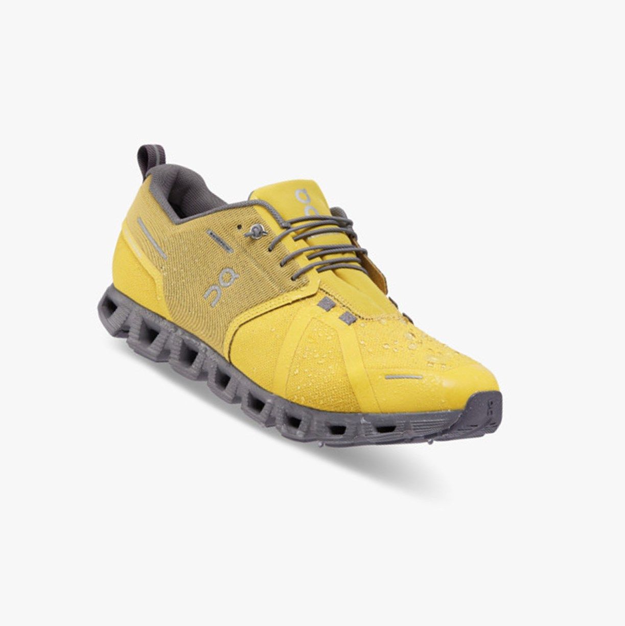 Mustard On Cloud 5 Waterproof Men Running Shoes | 891QXNOUK