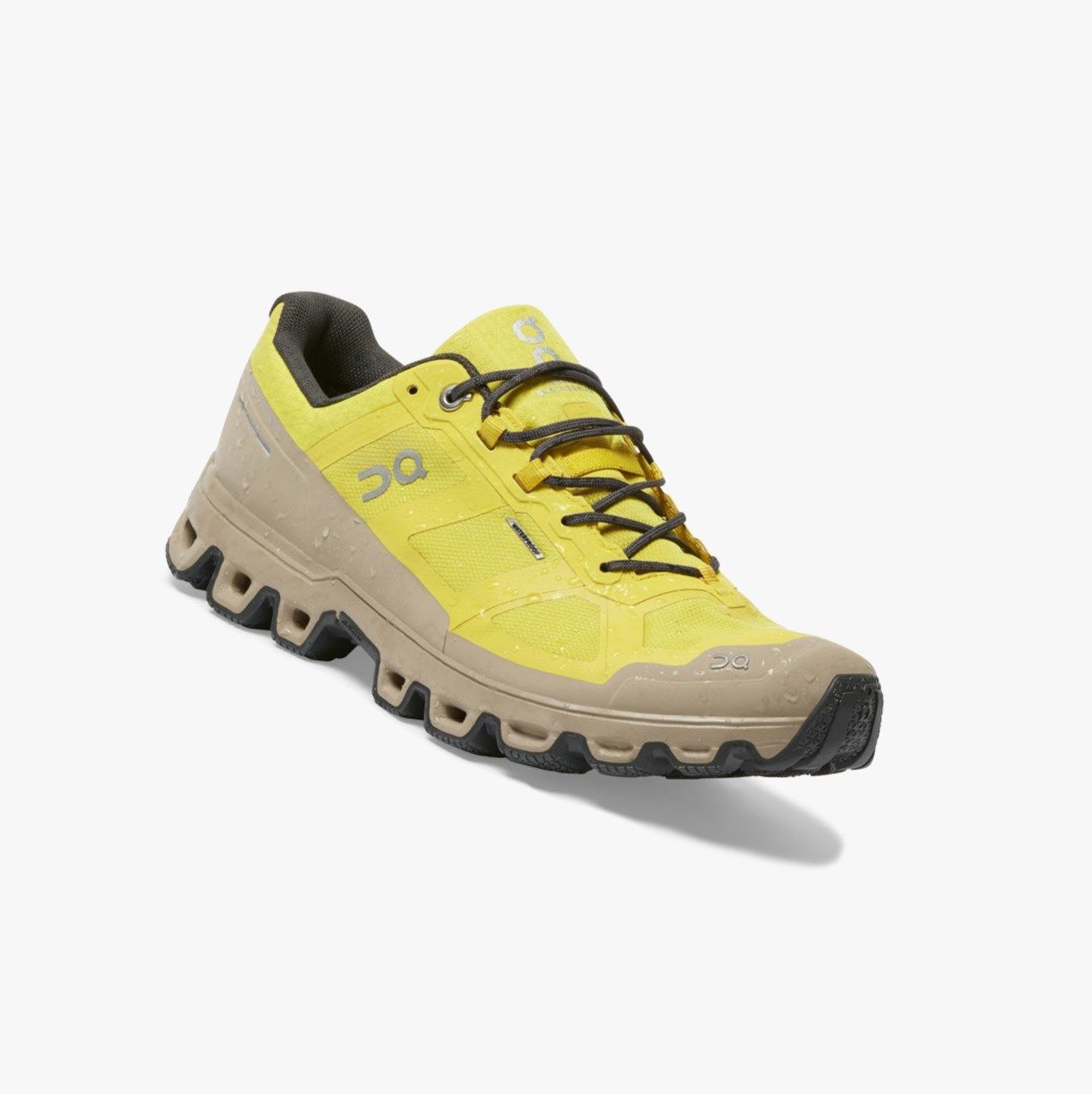 Mustard On Cloudventure Waterproof Men Trail Running Shoes | 890CIZSDF