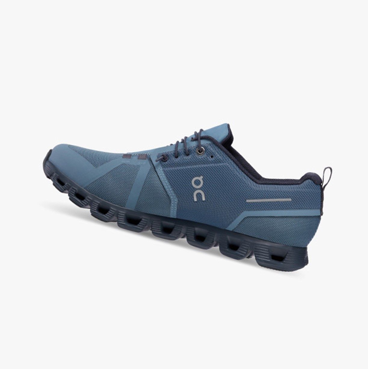 Navy On Cloud 5 Waterproof Men Running Shoes | 794CTKDRF