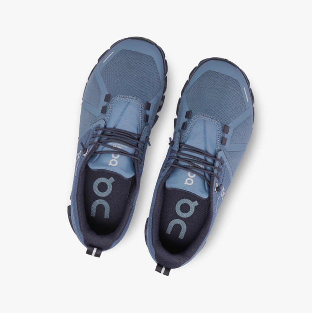 Navy On Cloud 5 Waterproof Women Running Shoes | 548ETNHSX