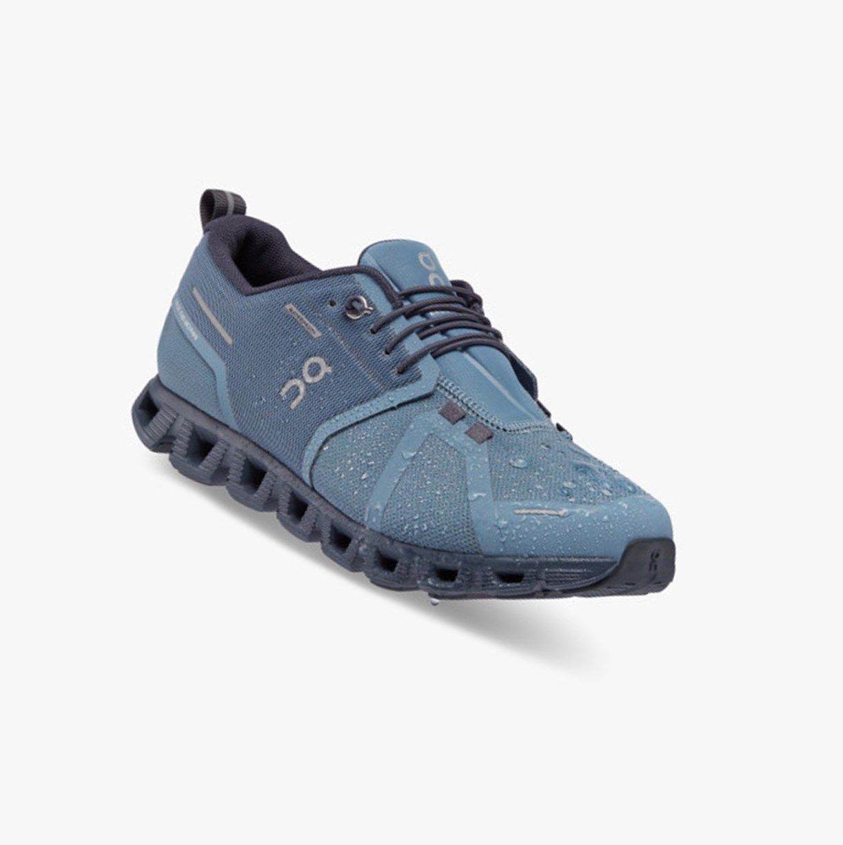 Navy On Cloud 5 Waterproof Women Running Shoes | 548ETNHSX