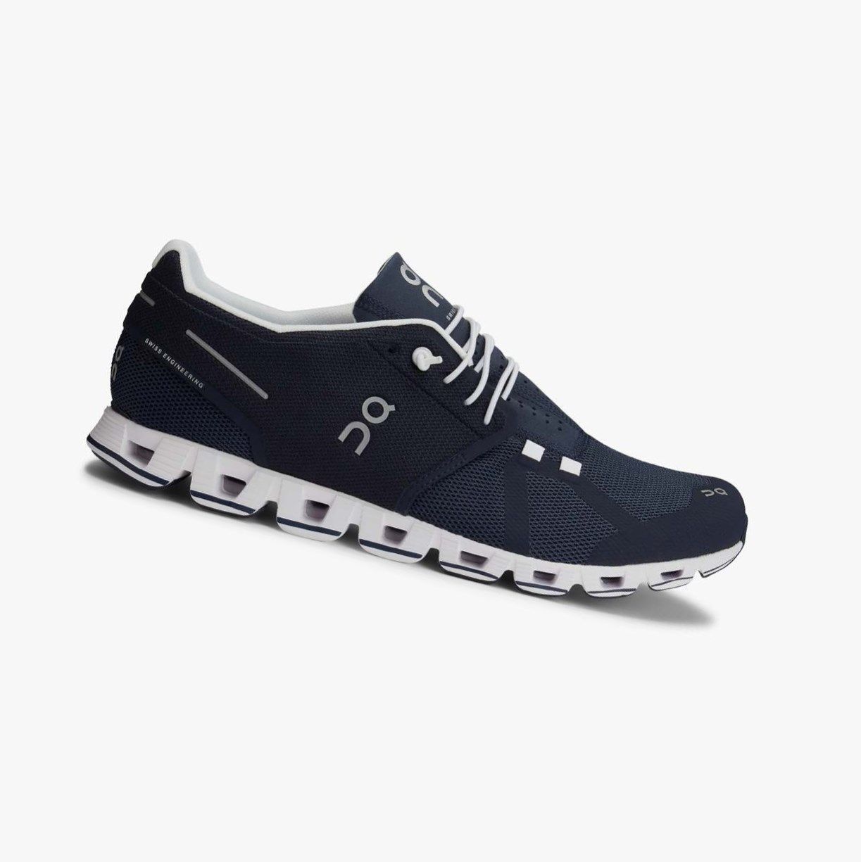 Navy On Cloud Men Road Running Shoes | 576BXDYPT