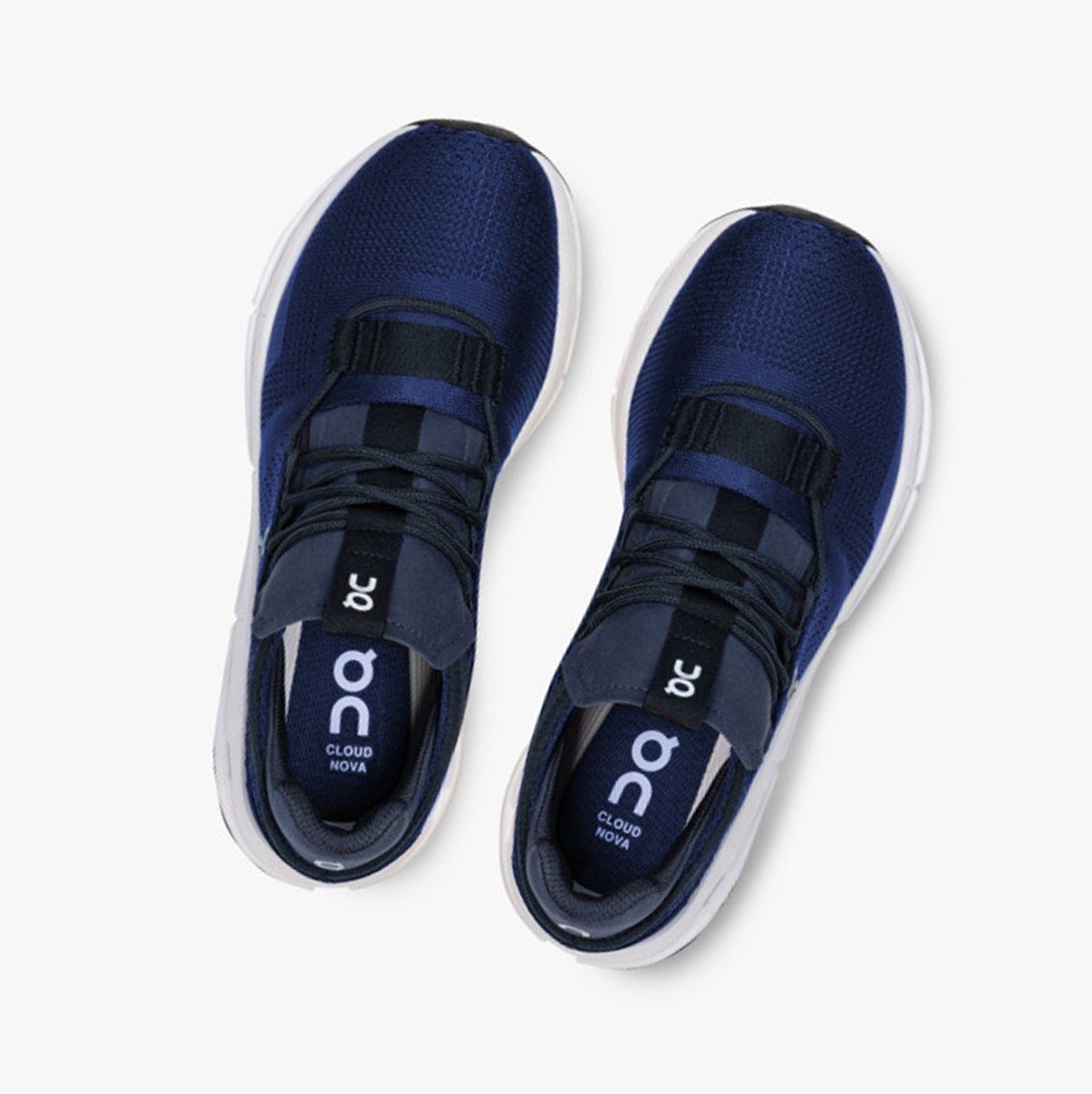 Navy / White On Cloudnova Men Sneakers | 180NTQMVO