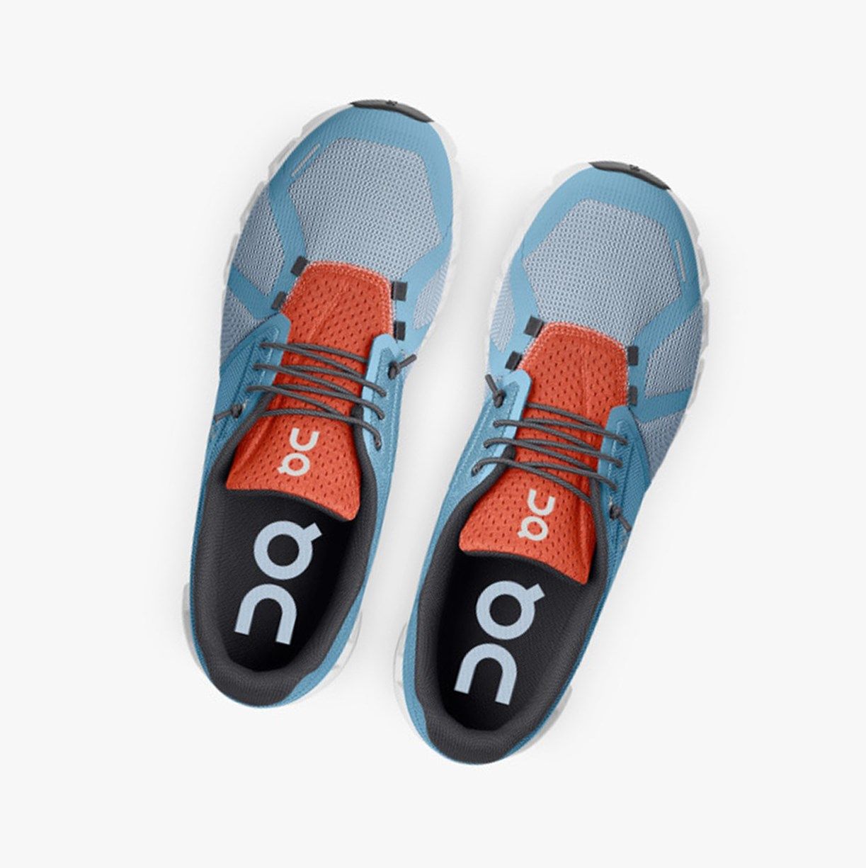 Niagara / Chambray On Cloud 5 Push Men Running Shoes | 421SDIREL