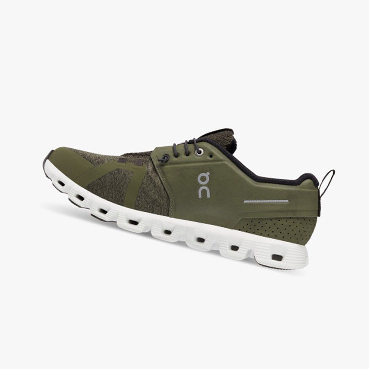 Olive On Cloud 5 Terry Men Running Shoes | 148XYZPCD