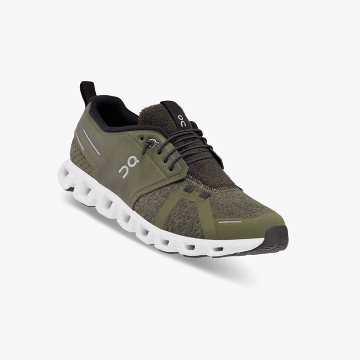 Olive On Cloud 5 Terry Men Running Shoes | 148XYZPCD