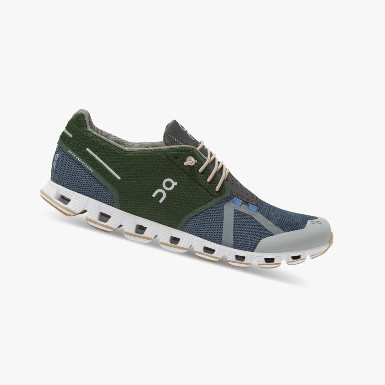 Olive On Cloud 70 - 30 Men Road Running Shoes | 179XDQMVF