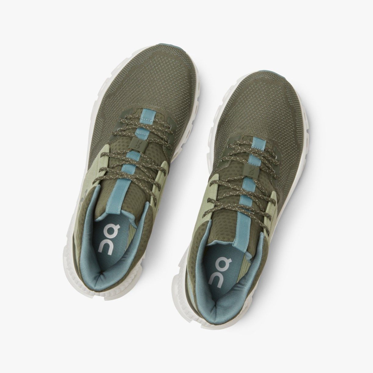 Olive On Cloud Hi Edge Men Road Running Shoes | 375OGWXIZ