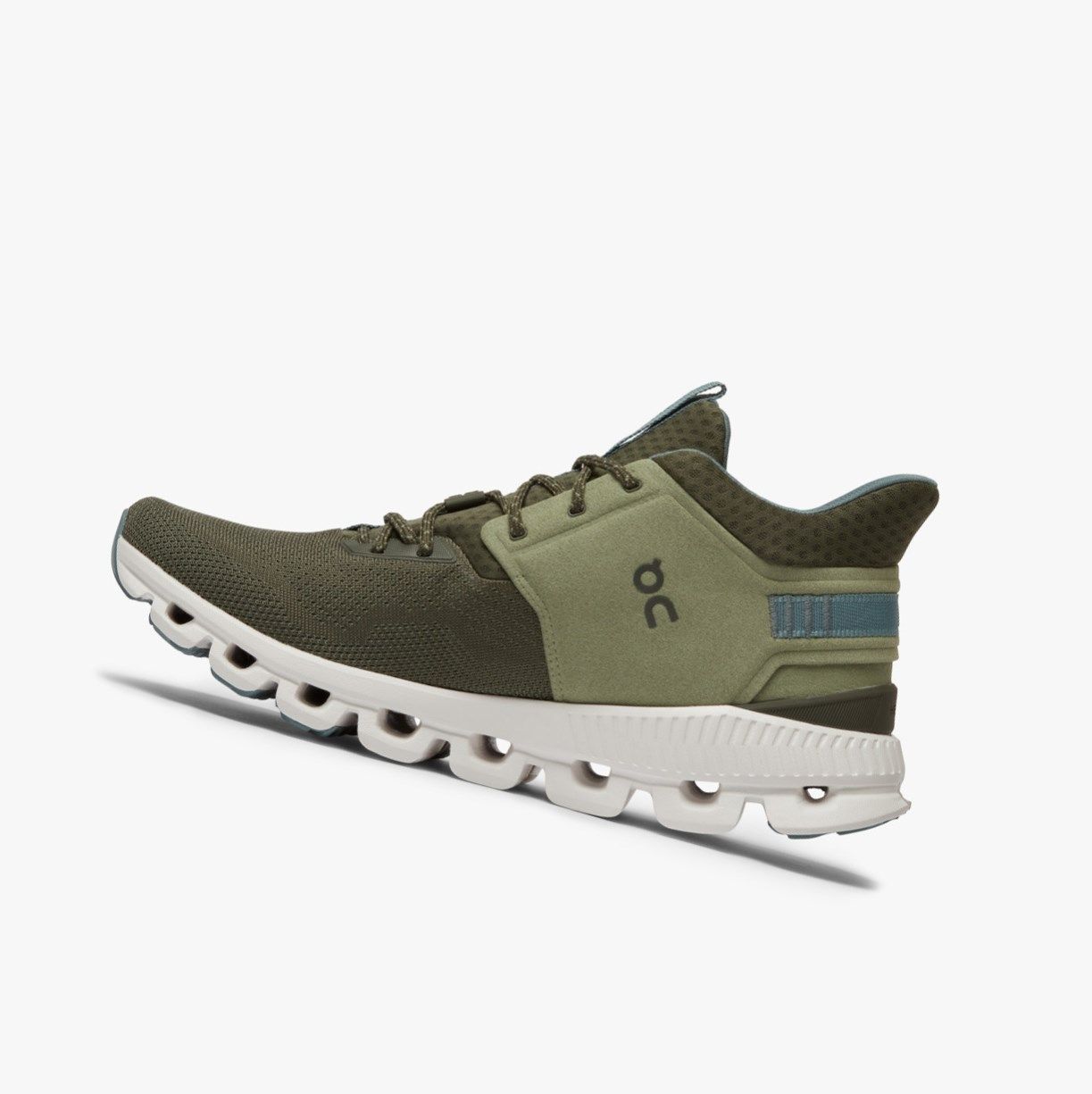 Olive On Cloud Hi Edge Men Road Running Shoes | 375OGWXIZ