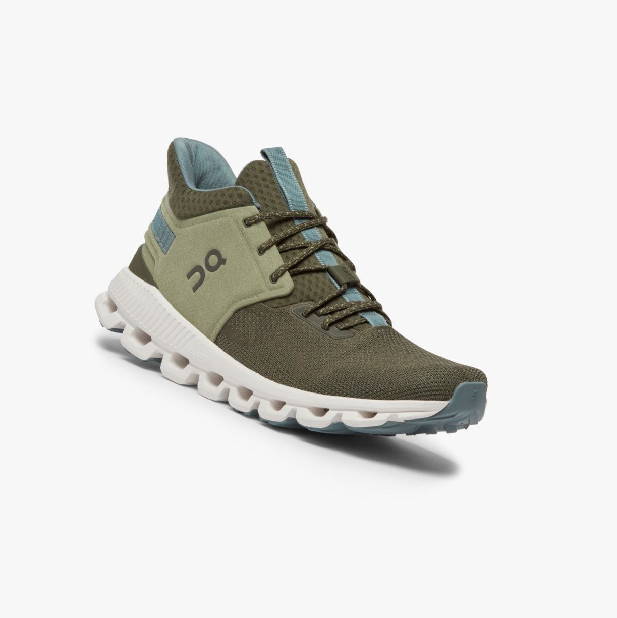 Olive On Cloud Hi Edge Men Road Running Shoes | 375OGWXIZ