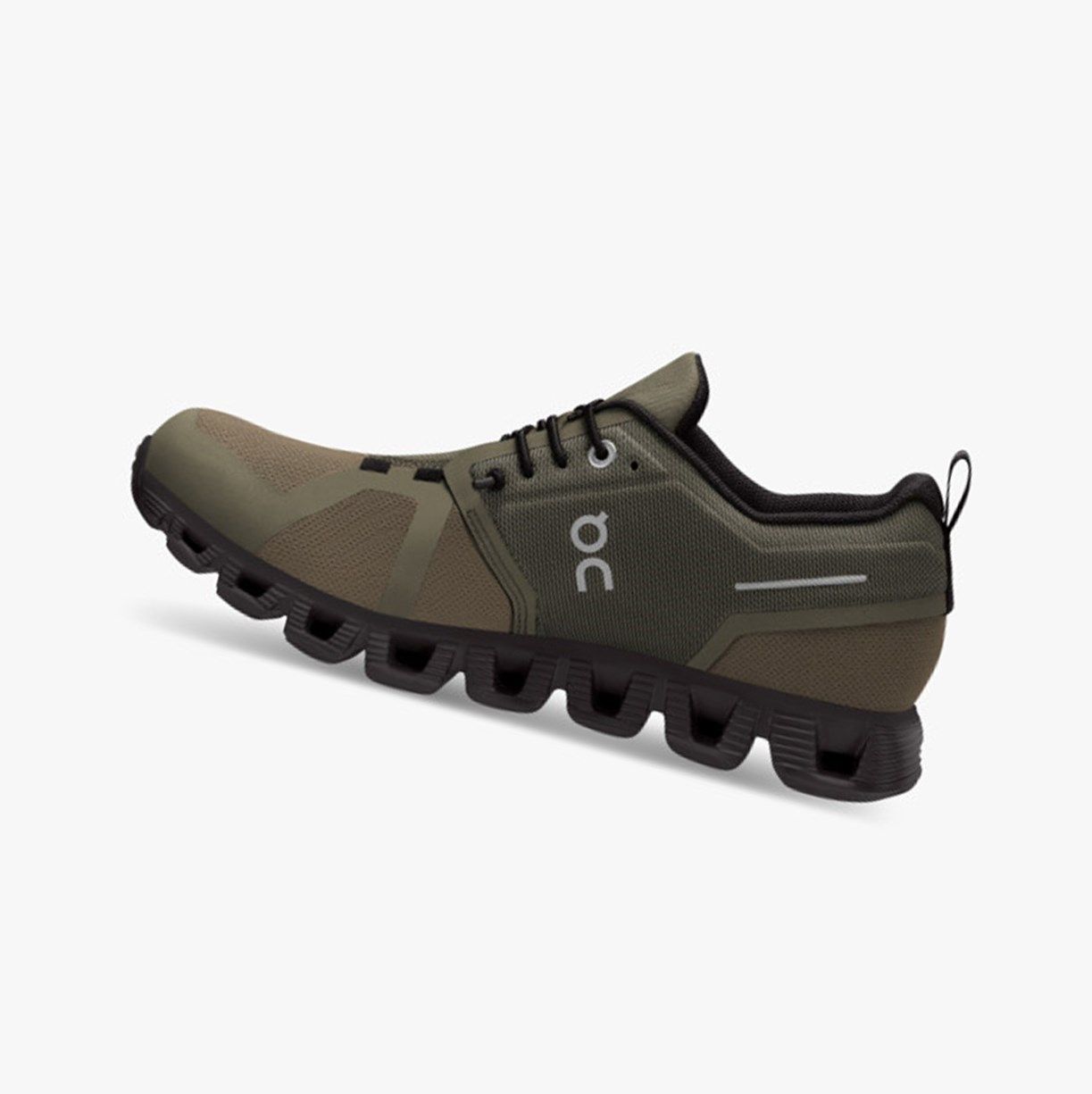 Olive / Black On Cloud 5 Waterproof Women Running Shoes | 625UXLHYG