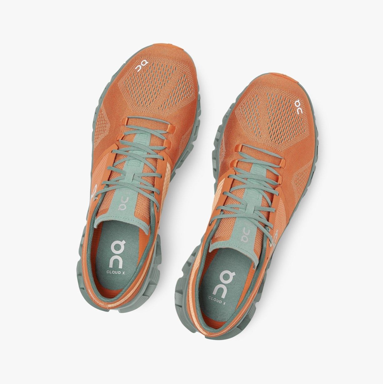 Orange On Cloud X Men Training Shoes | 054CETFAW