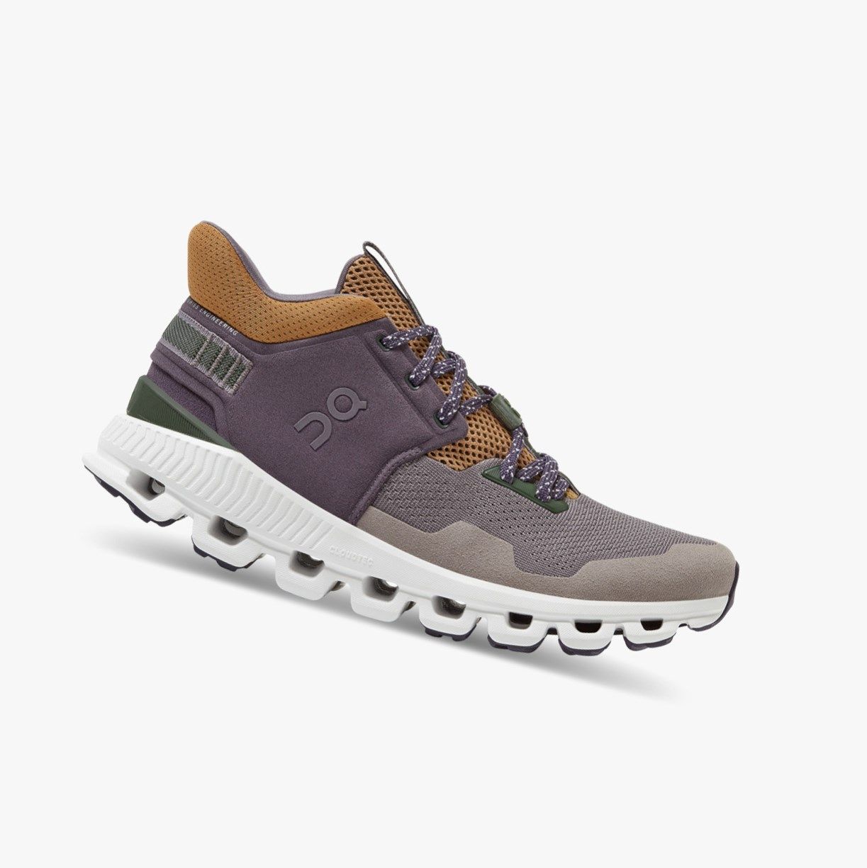 Purple On Cloud Hi Edge Women Road Running Shoes | 038IPALEV