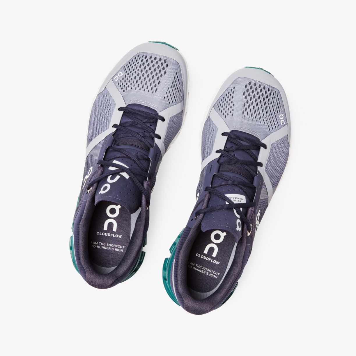 Purple On Cloudflow Women Training Shoes | 542GOVDFU