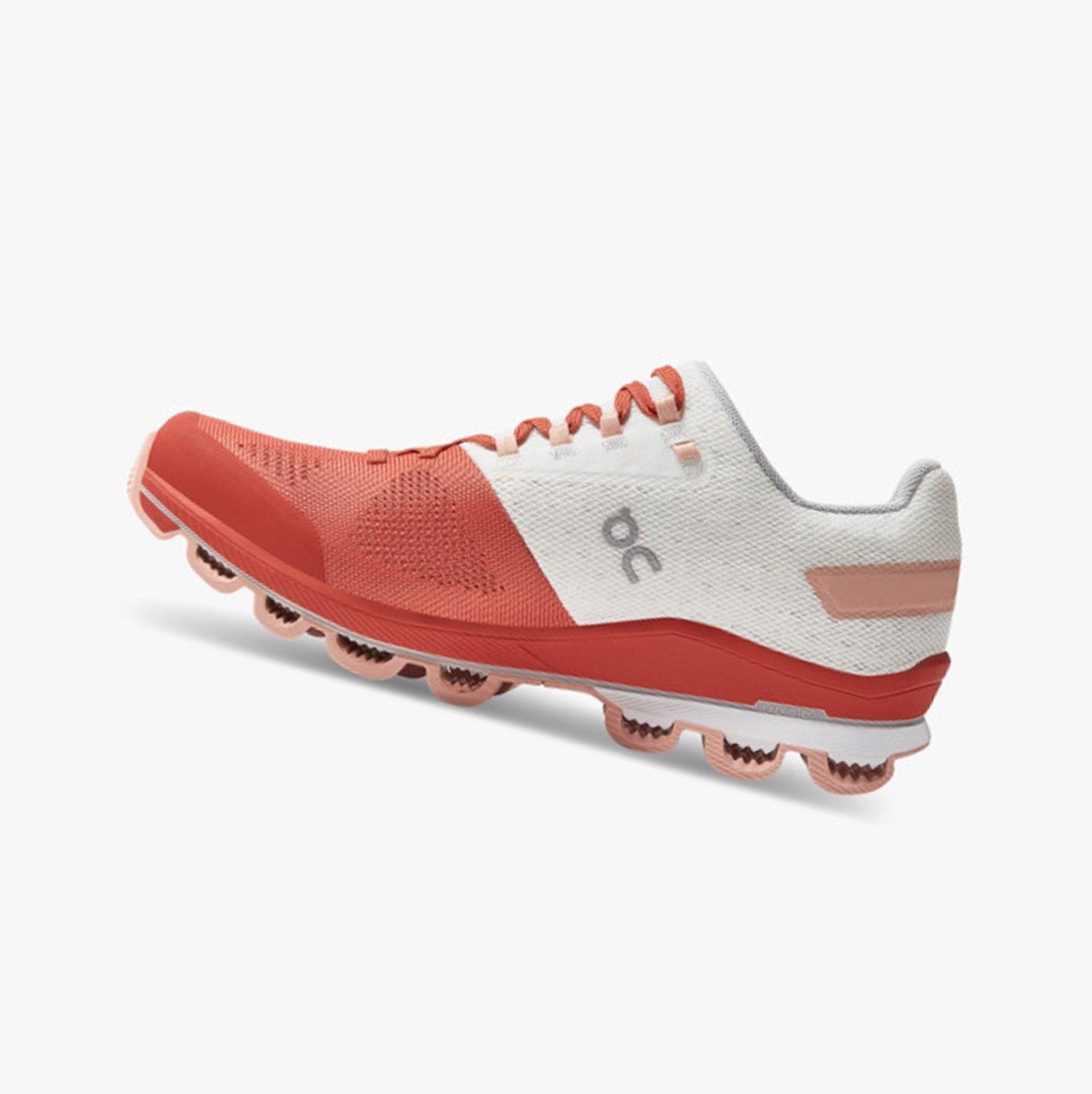 Red / Rose On Cloudsurfer 6 Women Road Running Shoes | 370AHBSTD