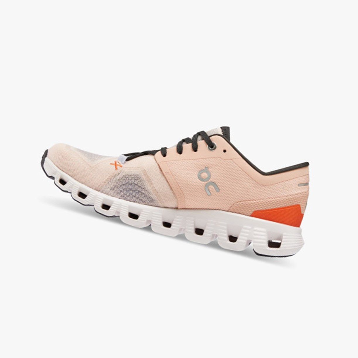 Rose / Brown On Cloud X 3 Women Training Shoes | 536SOUDPJ