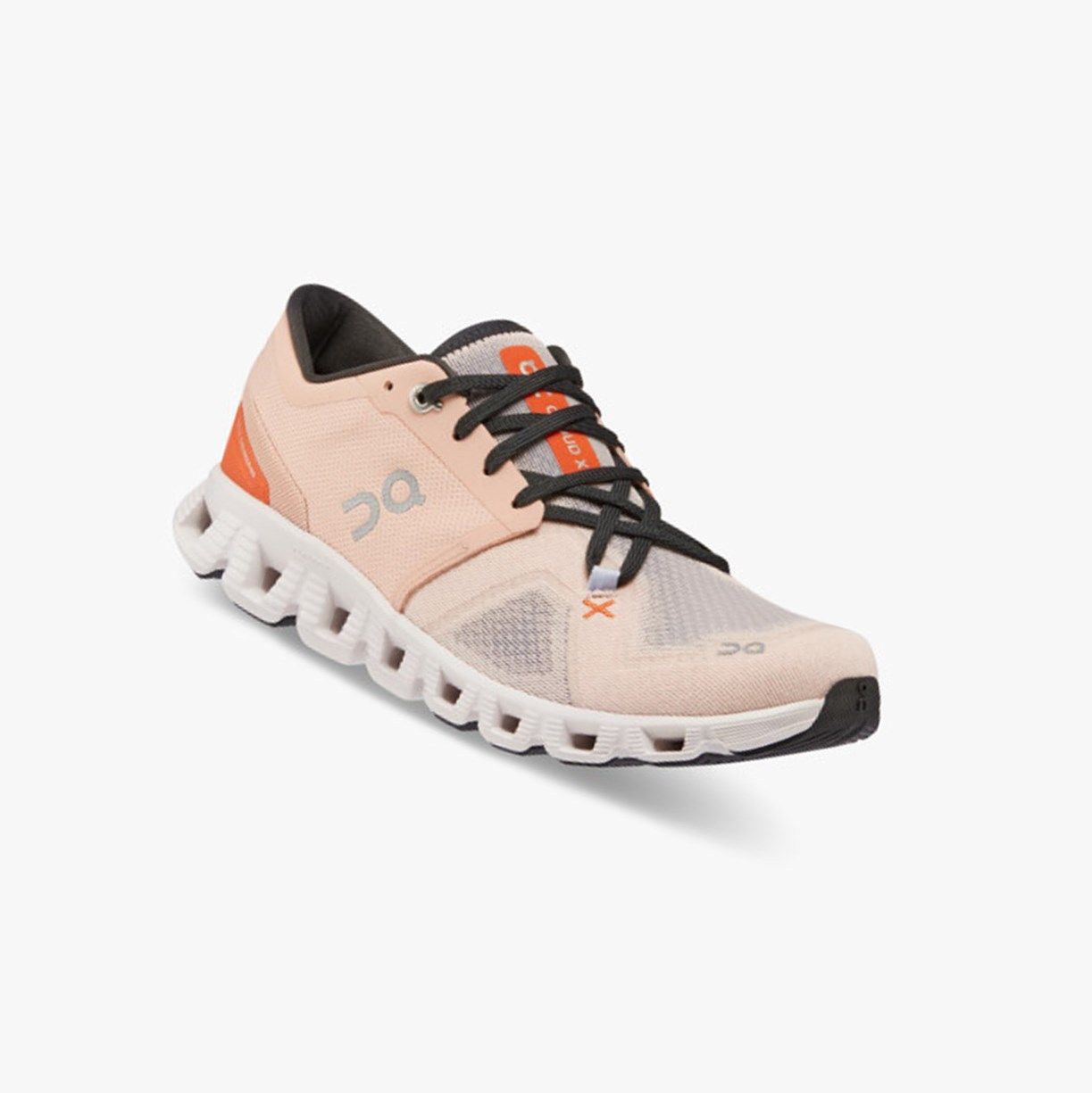 Rose / Brown On Cloud X 3 Women Training Shoes | 536SOUDPJ