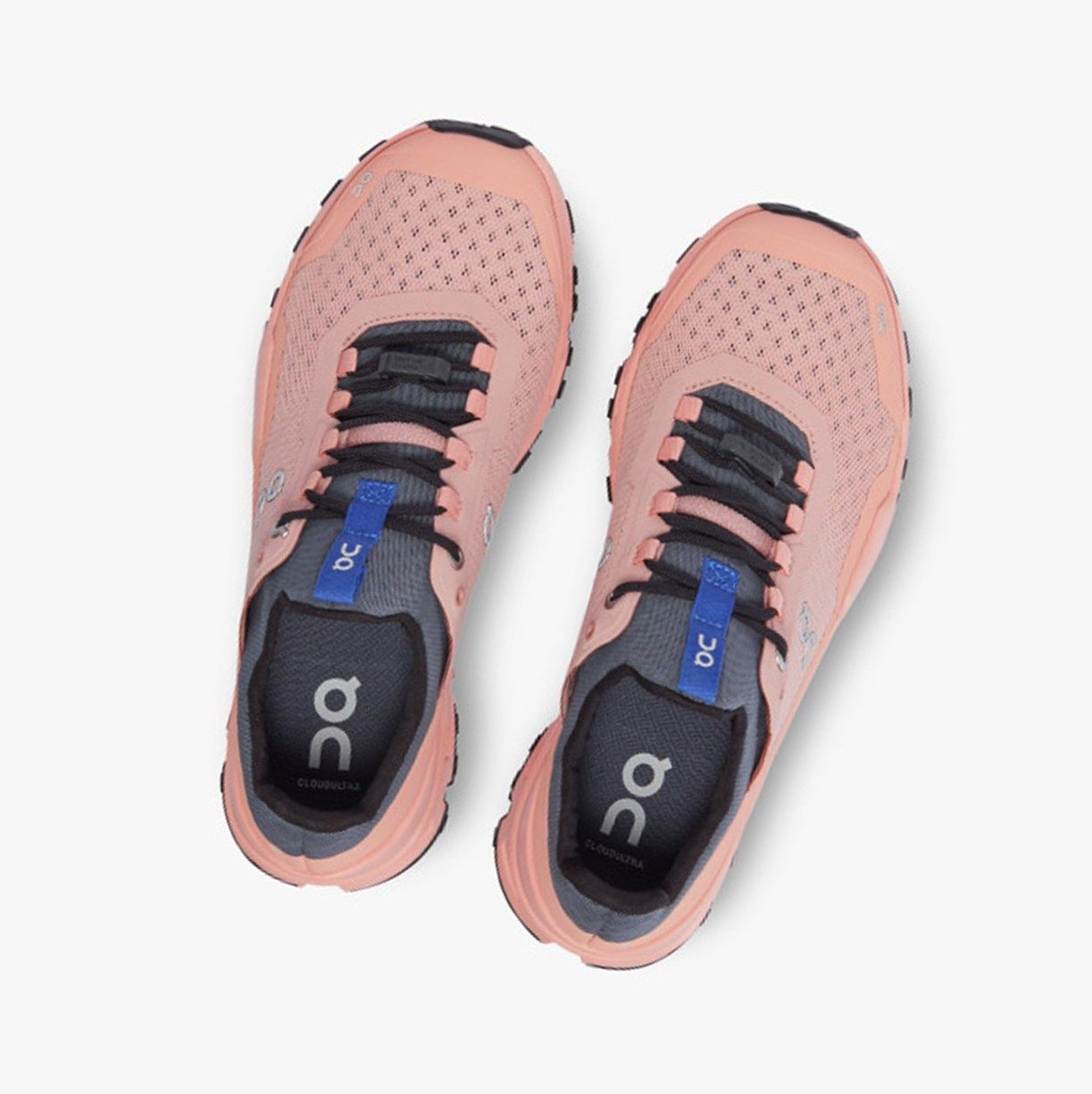 Rose / Deep Blue On Cloudultra Women Trail Running Shoes | 410MGSWOJ