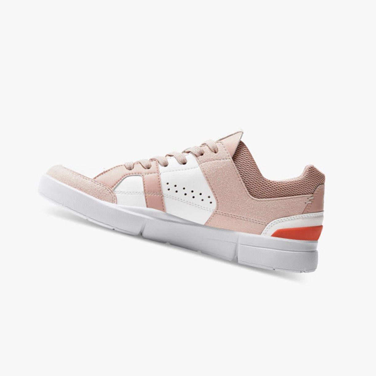 Rose / White On The Roger Clubhouse Women Sneakers | 250IJFHUW