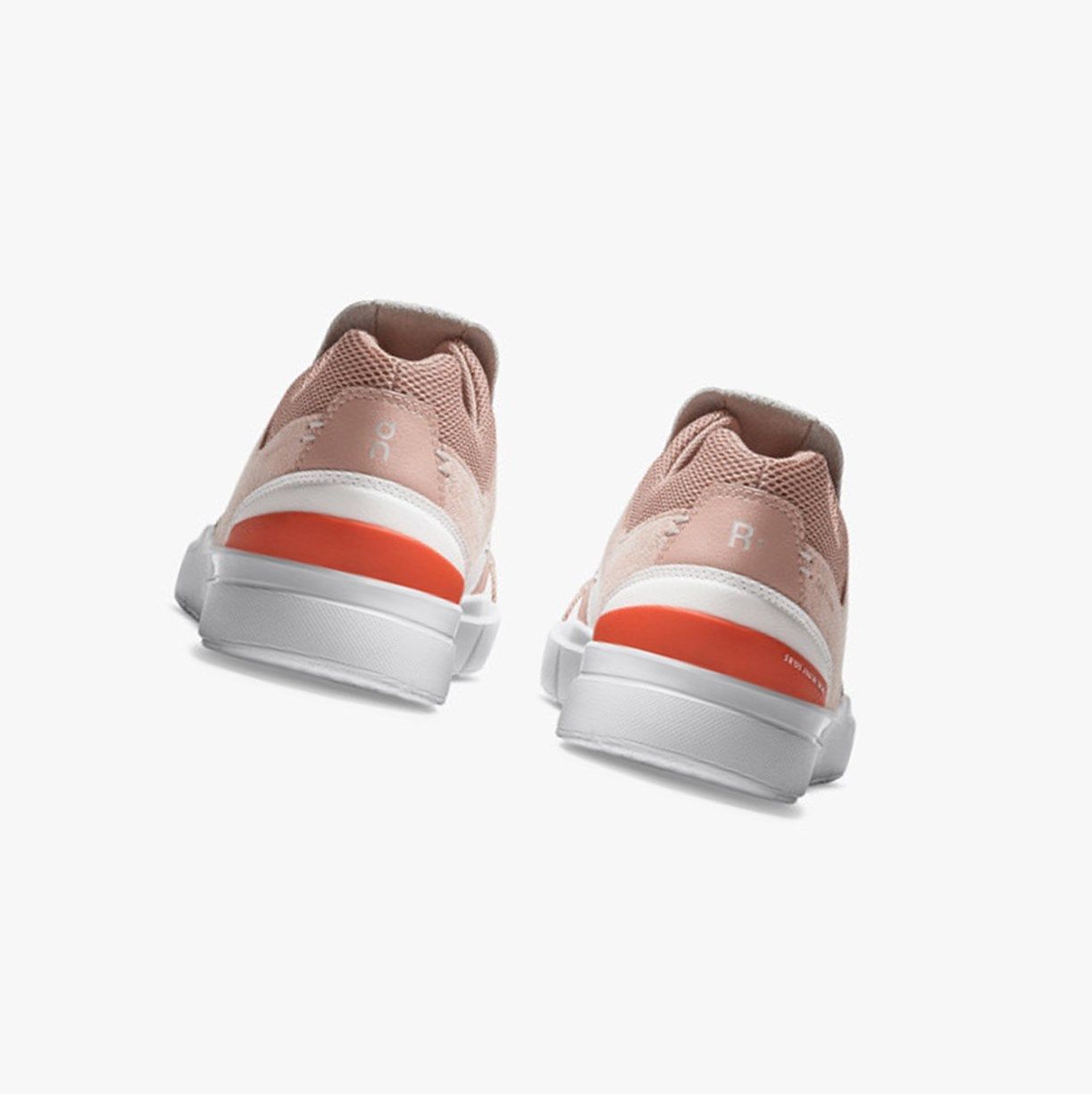 Rose / White On The Roger Clubhouse Women Sneakers | 250IJFHUW