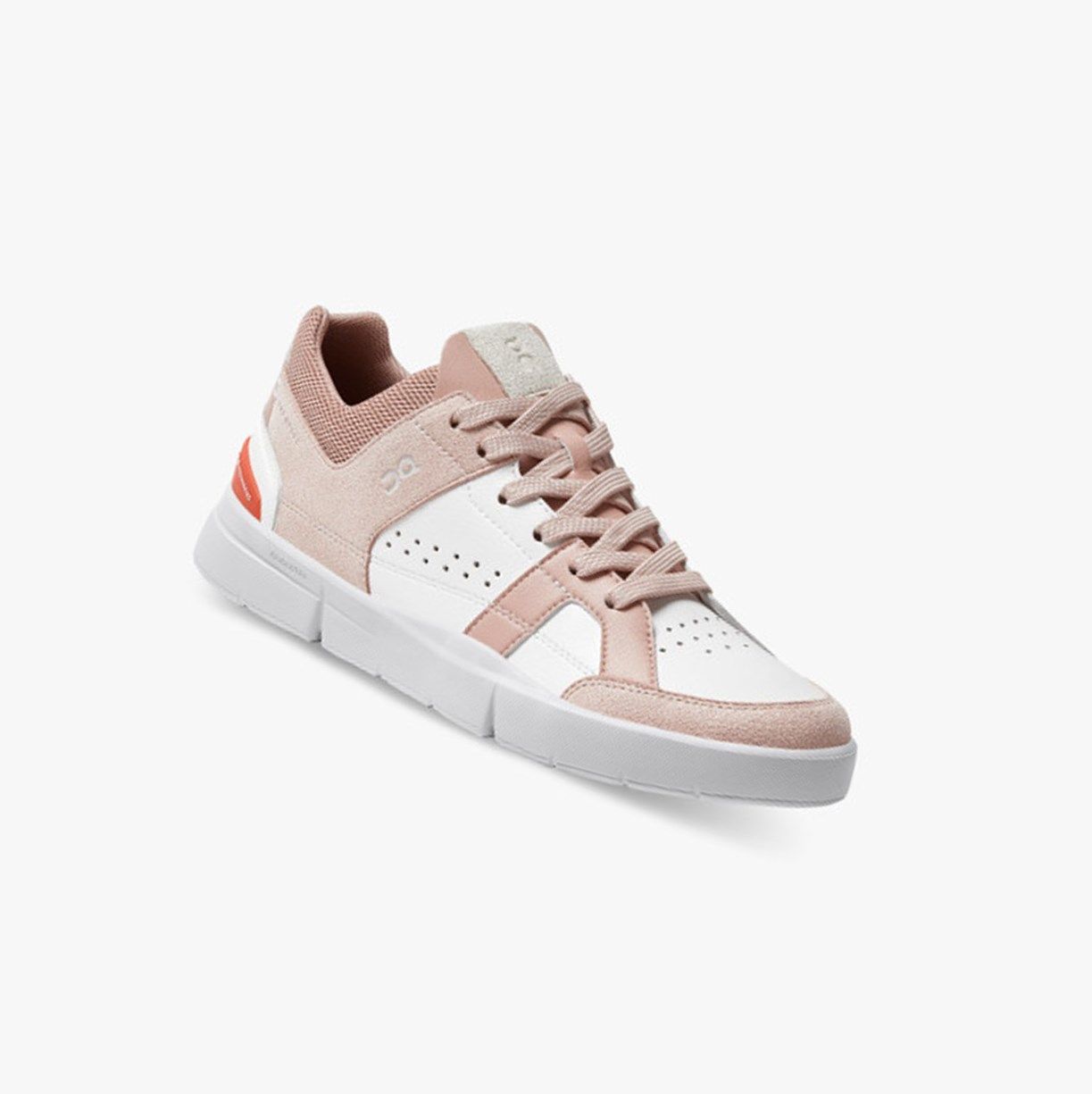 Rose / White On The Roger Clubhouse Women Sneakers | 250IJFHUW