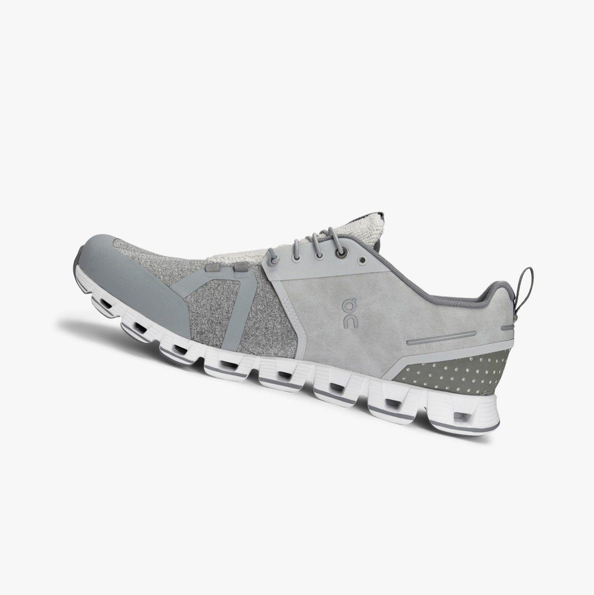 Silver On Cloud Terry Men Road Running Shoes | 194WFHXJG