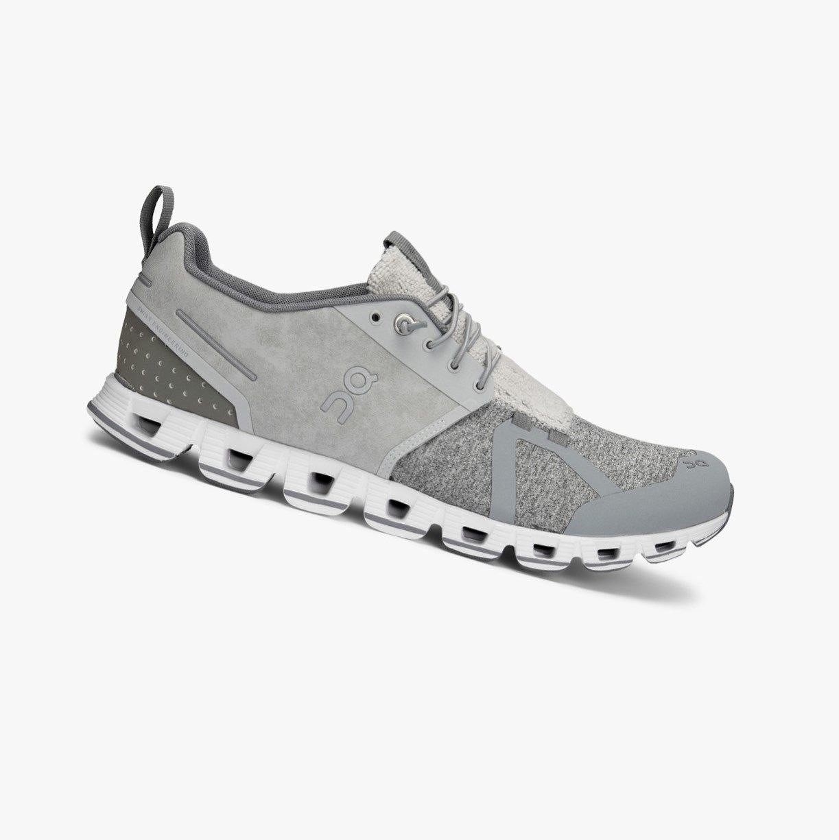 Silver On Cloud Terry Men Road Running Shoes | 194WFHXJG