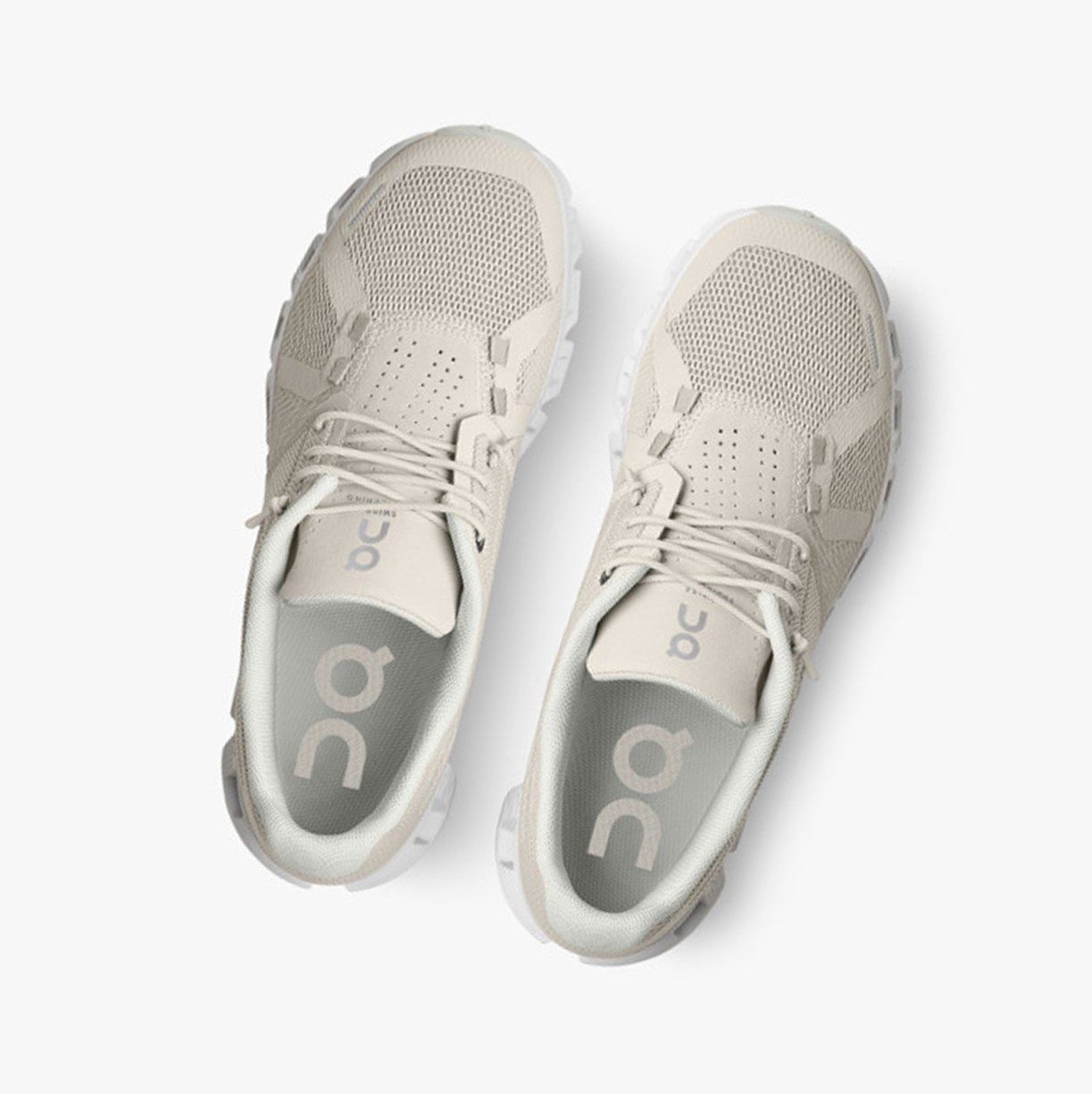 White On Cloud 5 Women Running Shoes | 986LVHXYU