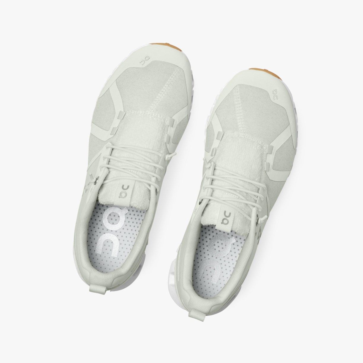 White On Cloud Terry Women Road Running Shoes | 913YGUENA