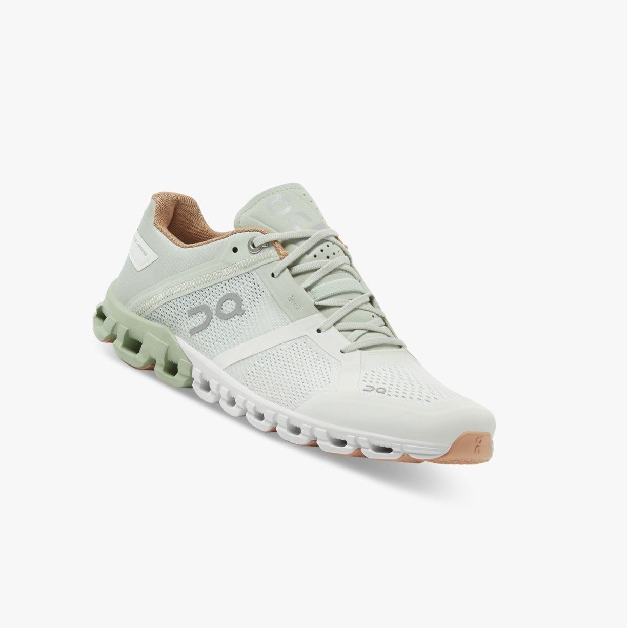 White On Cloudflow Women Training Shoes | 198QNURDJ