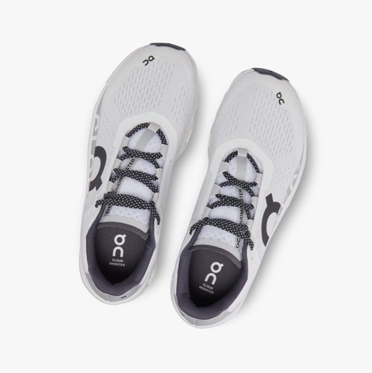 White On Cloudmonster Men Training Shoes | 918EYZTOI