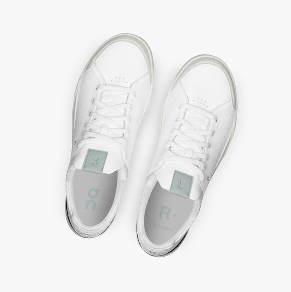 White On The Roger Centre Court Men Sneakers | 210LRIUVN