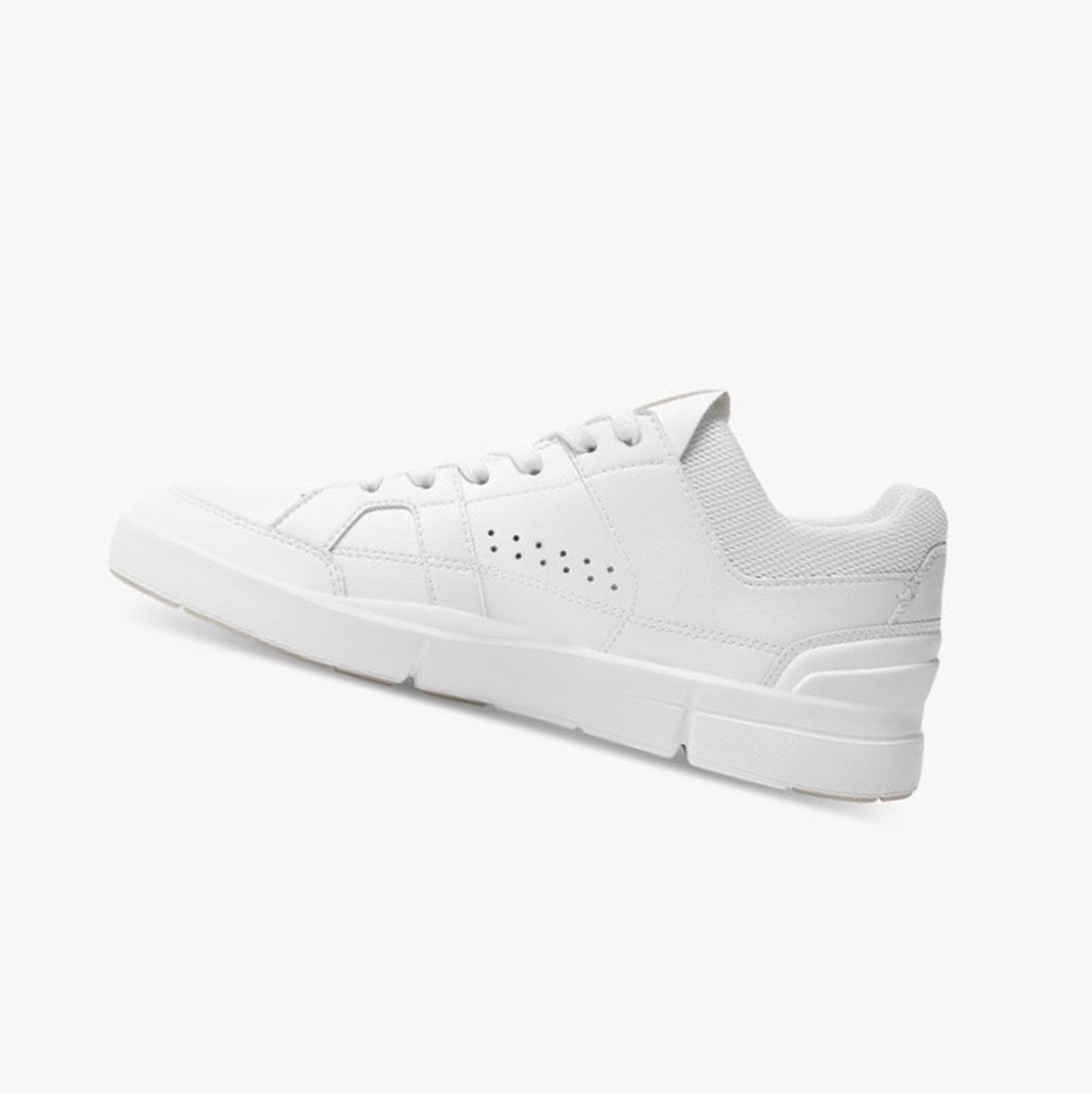 White On The Roger Clubhouse Men Sneakers | 620BAGPJC