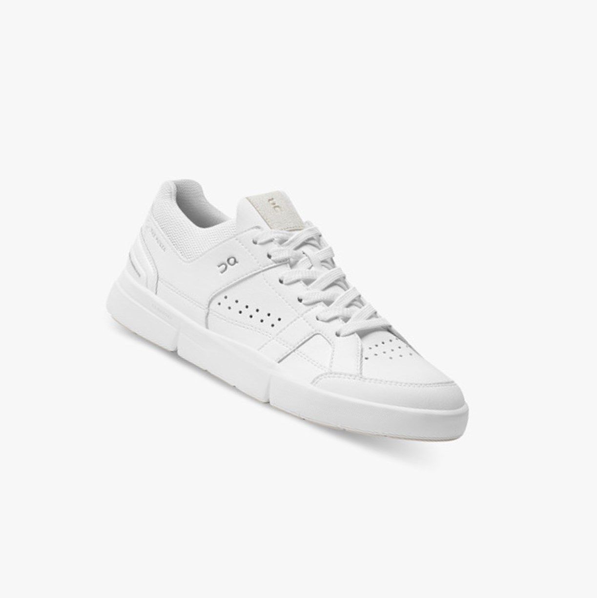 White On The Roger Clubhouse Men Sneakers | 620BAGPJC