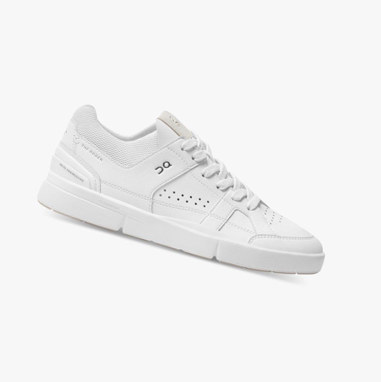 White On The Roger Clubhouse Men Sneakers | 620BAGPJC